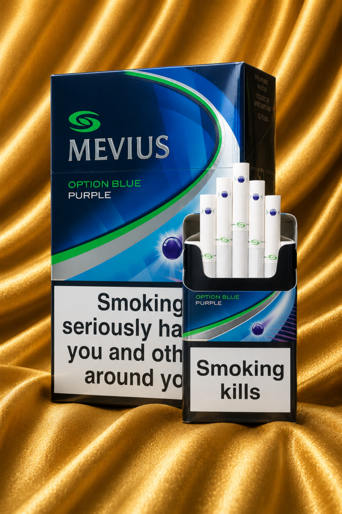 Mevius Option Blue Purple (Japan) 1 เม็ดบีบ