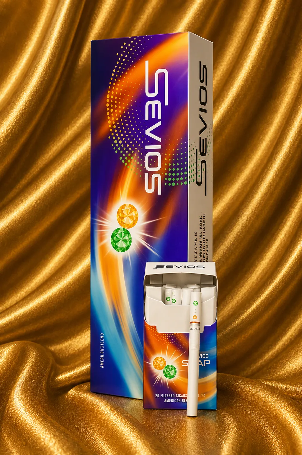 Sevios Double Mango (2 เม็ดบีบ) รีวิว ยาสูบนำเข้าพรีเมียม