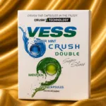 Vess Crush Double Winter Mint & Menthol Super Slims (2 เม็ดบีบ)
