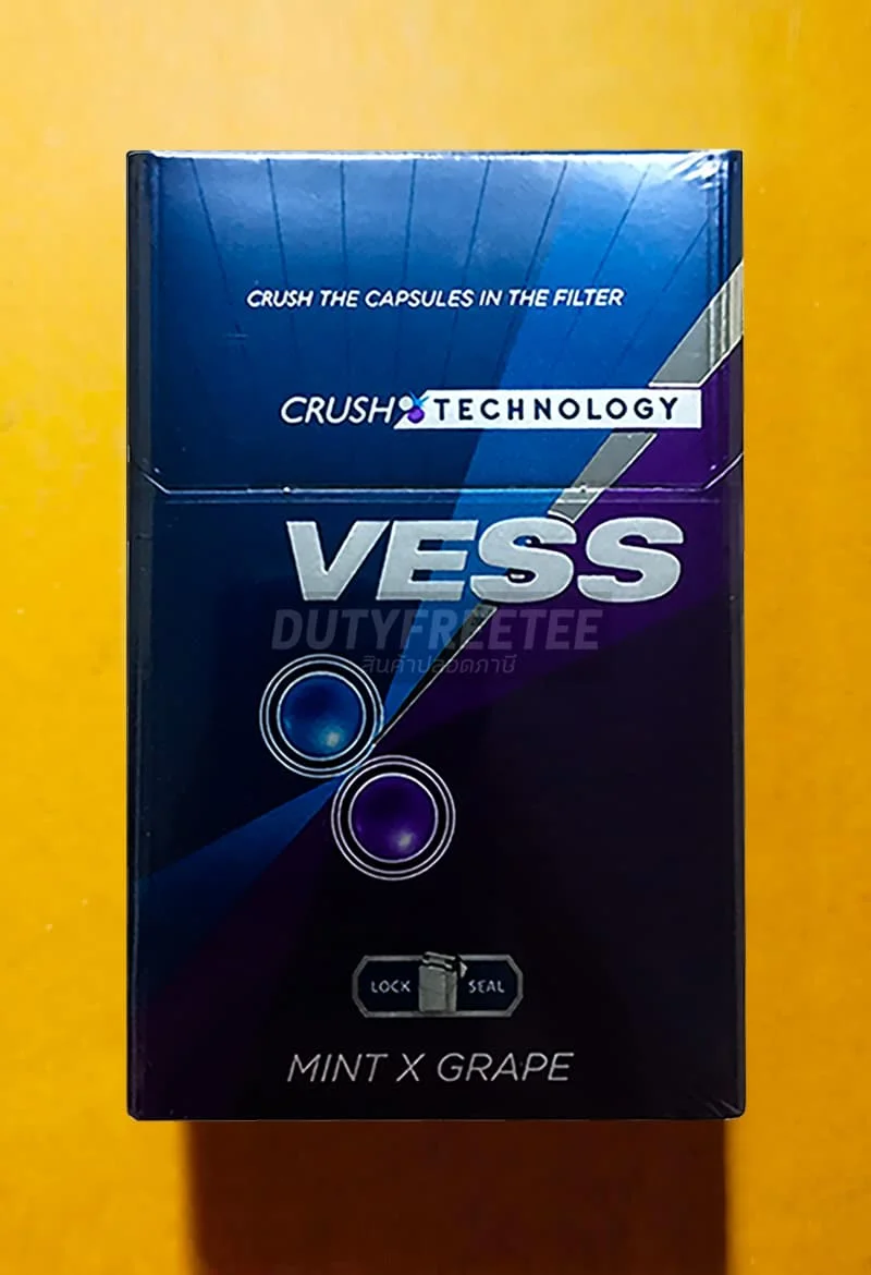 Vess Crush Grape x Mint (2 เม็ดบีบ)