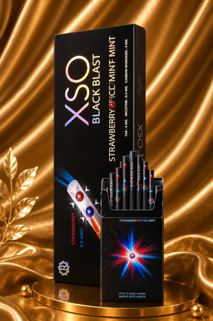 XSO Black Blast Strawberry Ice Mint